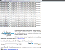 Tablet Screenshot of cybertek-hosting.net